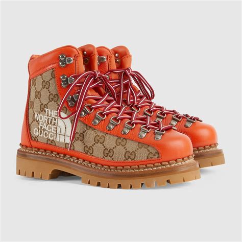 gucci x north face floral|Gucci X north face boots.